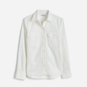 NWT Madewell Utility-Pocket Button-Up Shirt